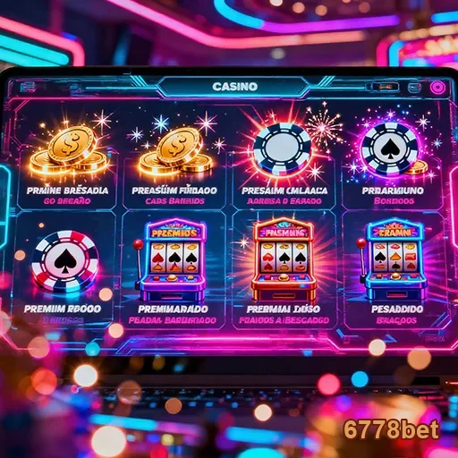 Usuário jogando ao vivo no cassino mobile 6778bet