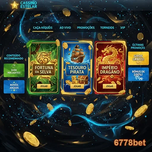 Imagem de serviços VIP do cassino estelar da 6778bet, oferecendo experiências exclusivas para jogadores.