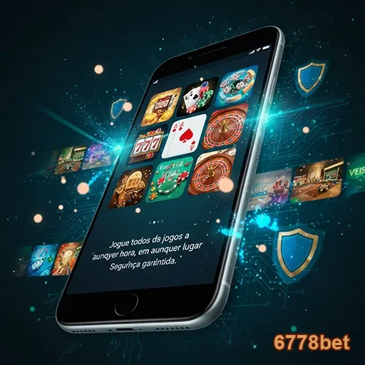 Logo da 6778bet com jogos de cassino para mobile, trazendo diversão e emoção em seu celular.
